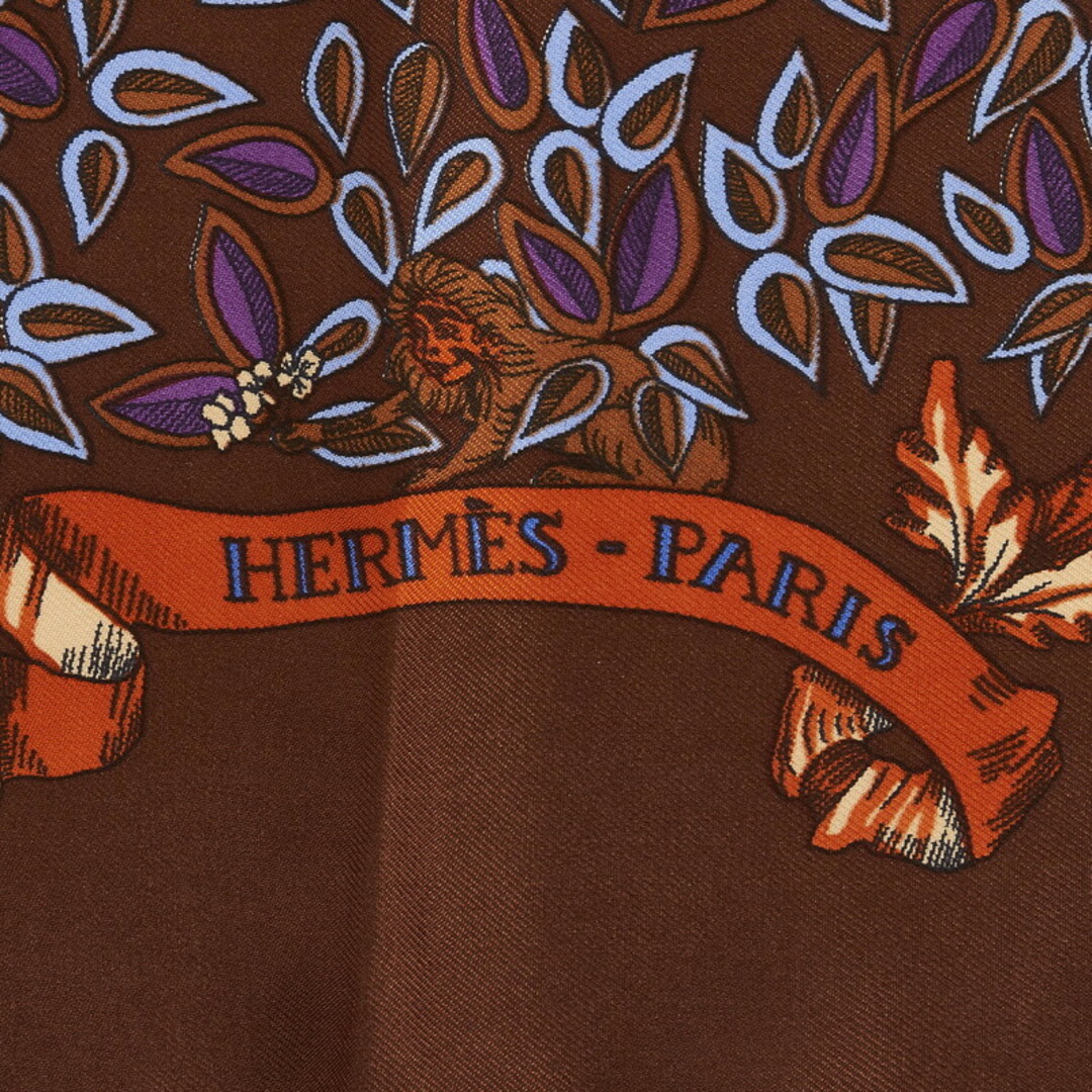 エルメス カレ90 Le Paradis du Roy 王の楽園 スカーフ シルク レディース HERMES 【219-05932】