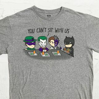 ディーシー(DC)のMTF  Tシャツ BATMAN グレー DCコミック　バットマン　ジョーカー(Tシャツ/カットソー(半袖/袖なし))
