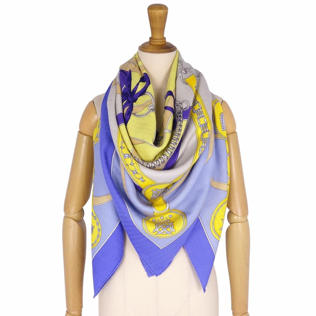 HERMES - エルメス HERMES スカーフ ショール カレ140 LA HERMES - エルメス HERMES スカーフ ショール カレ140 LA