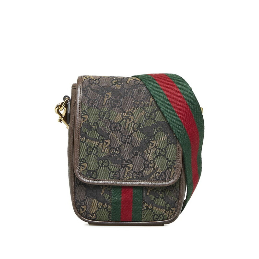 Gucci - 美品 グッチ GGキャンバス カモフラ シェリーライン×PALACE