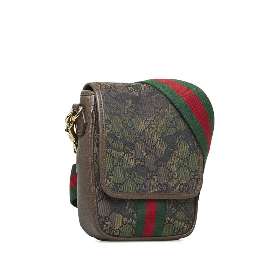 Gucci - 美品 グッチ GGキャンバス カモフラ シェリーライン×PALACE