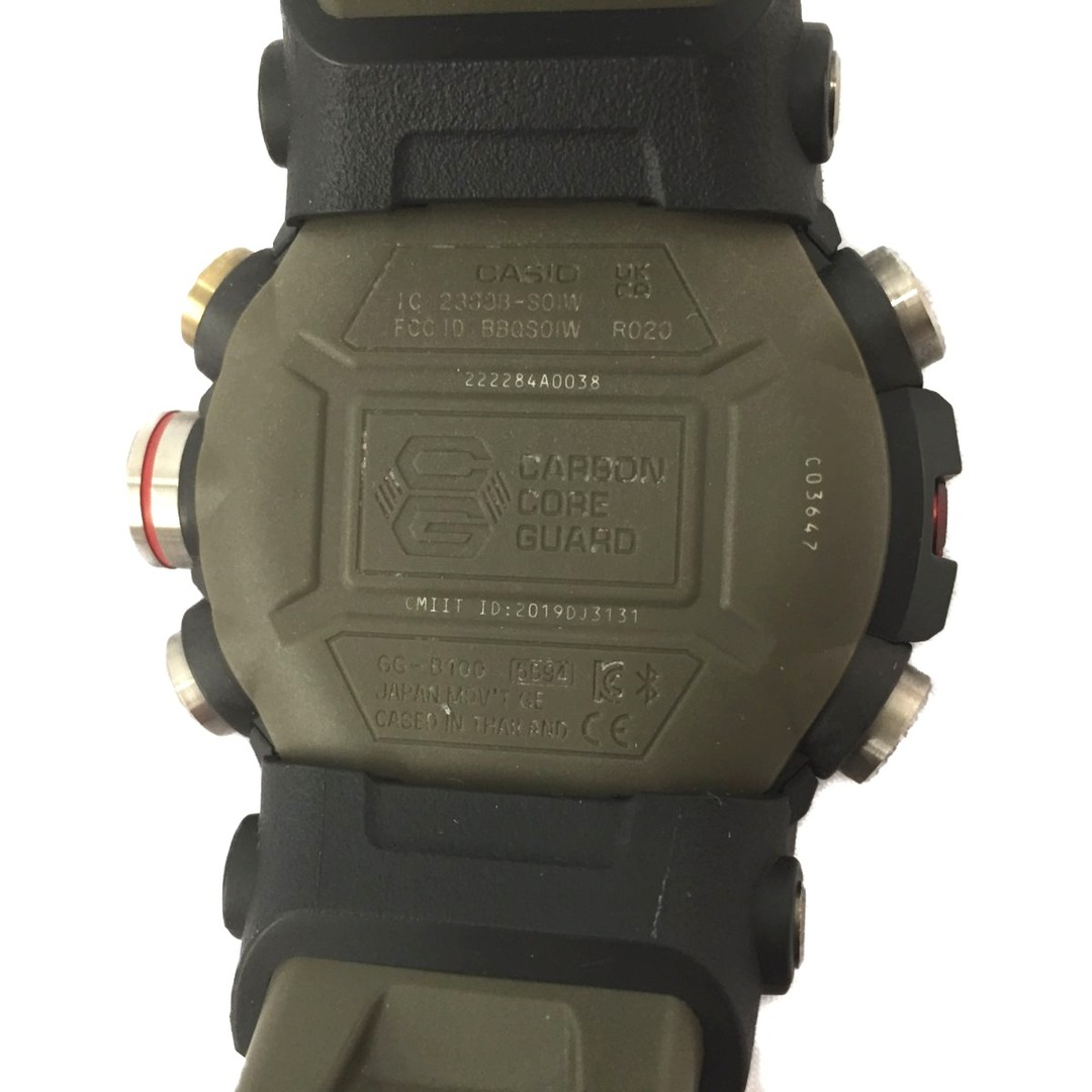 CASIO(カシオ)の△△CASIO カシオ G-SHOCK GG-B100-1A3 ブラック マッドマスター メンズの時計(腕時計(アナログ))の商品写真