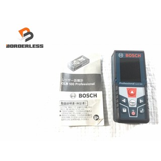 ボッシュ(BOSCH)の☆極美品☆BOSCH ボッシュ レーザー距離計 GLM500 74581(工具)