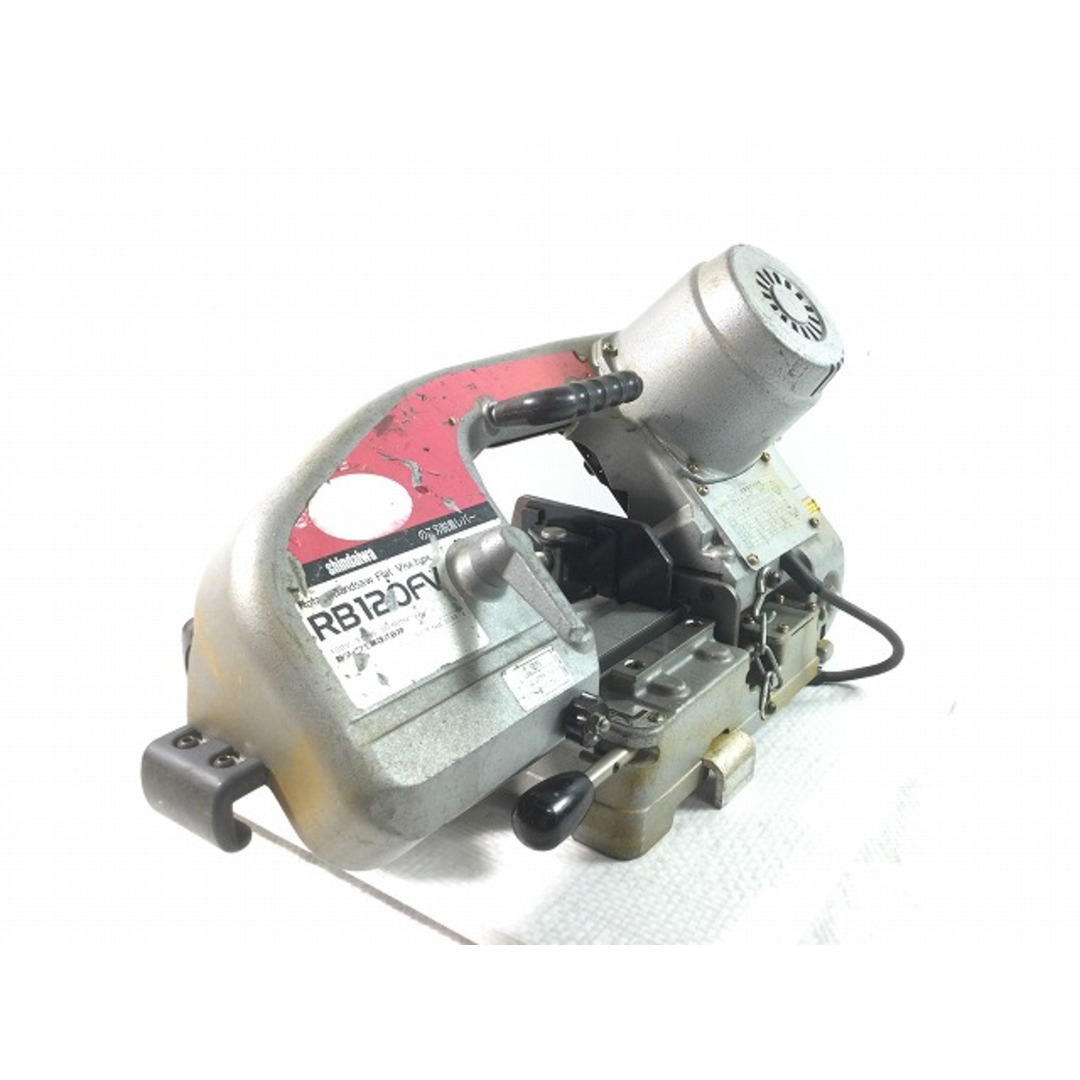 ☆品☆shindaiwa 新ダイワ バンドソー RB120FV 100V 帯鋸切断機 ☆品☆shindaiwa 新ダイワ バンドソー RB120FV 100V 帯鋸切断機