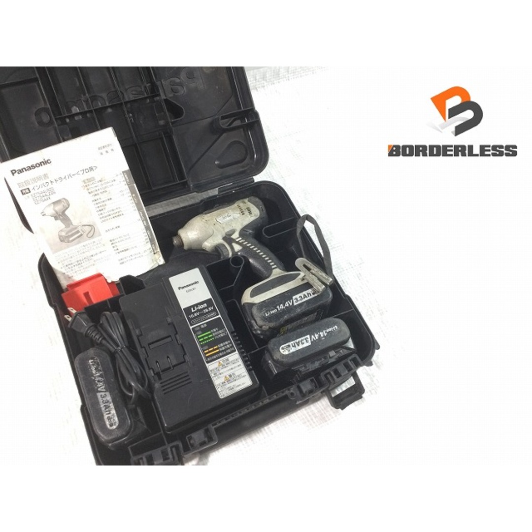 ☆中古品☆Panasonic パナソニック 14.4V充電インパクト ☆中古品☆Panasonic パナソニック 14.4V充電インパクト