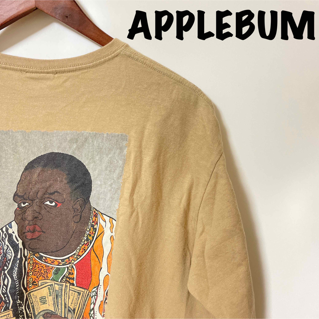 APPLEBUM アップルバム Tシャツ ヒップホップ ビギー 浮世絵 人気 M