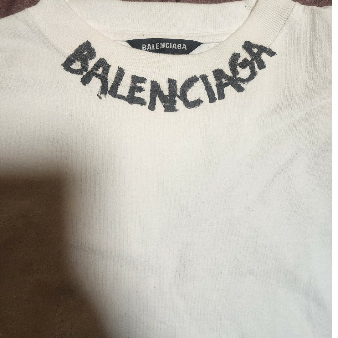 Balenciaga(バレンシアガ)のBALENCIAGA バレンシアガ 厚手ロングスリーブTシャツ ロンティシミあり メンズのトップス(Tシャツ/カットソー(七分/長袖))の商品写真