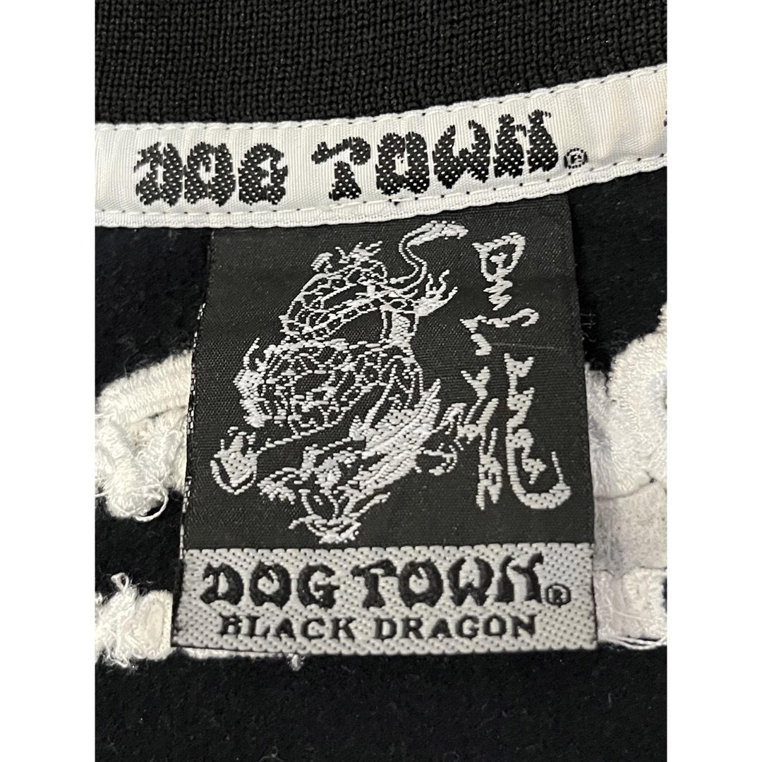 90s DOG TOWNドックタウン 黒龍 ゲームシャツ