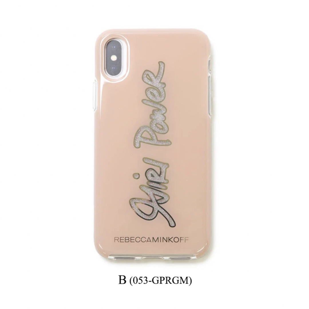 Rebecca Minkoff(レベッカミンコフ)の【新品】REBECCA MINKOFレベッカミンコフ iPhoneケース ピンク スマホ/家電/カメラのスマホアクセサリー(iPhoneケース)の商品写真