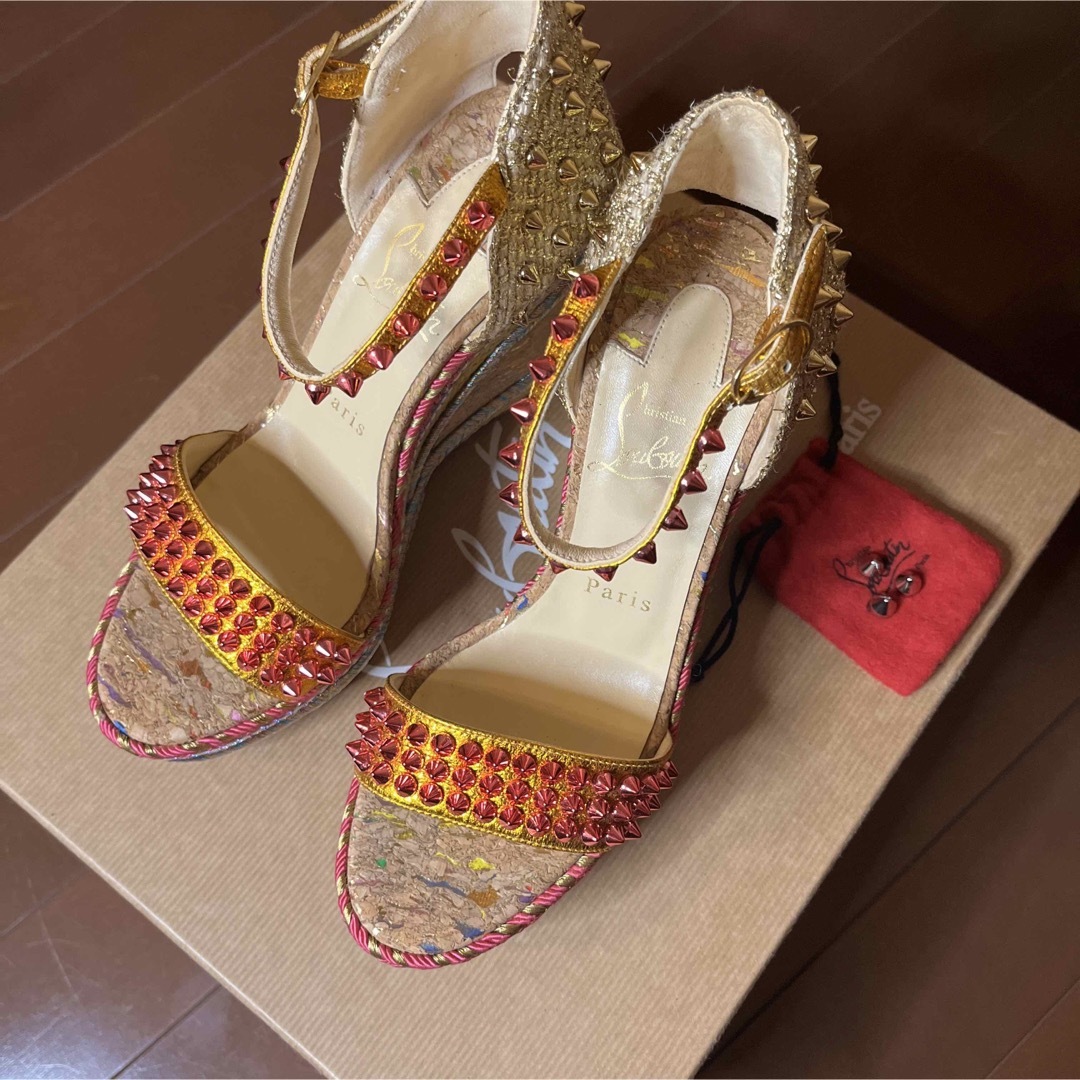 Christian Louboutin  ルブタン　ウェッジサンダル