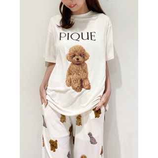 ジェラーピケ 柴犬Tシャツ\u0026ロングパンツセット 限定商品 新品未使用