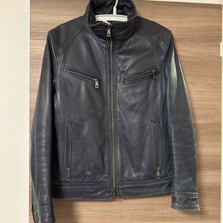 バーバリーブラックレーベル(BURBERRY BLACK LABEL)のバーバリー　ライダースジャケット(ライダースジャケット)