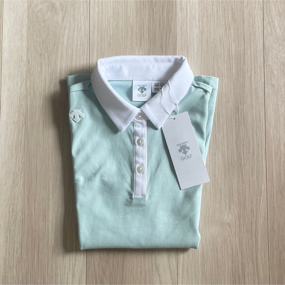 【タグ付き新品未使用】デサントゴルフ＊スクラムテックポンチスリーブレスシャツ 2
