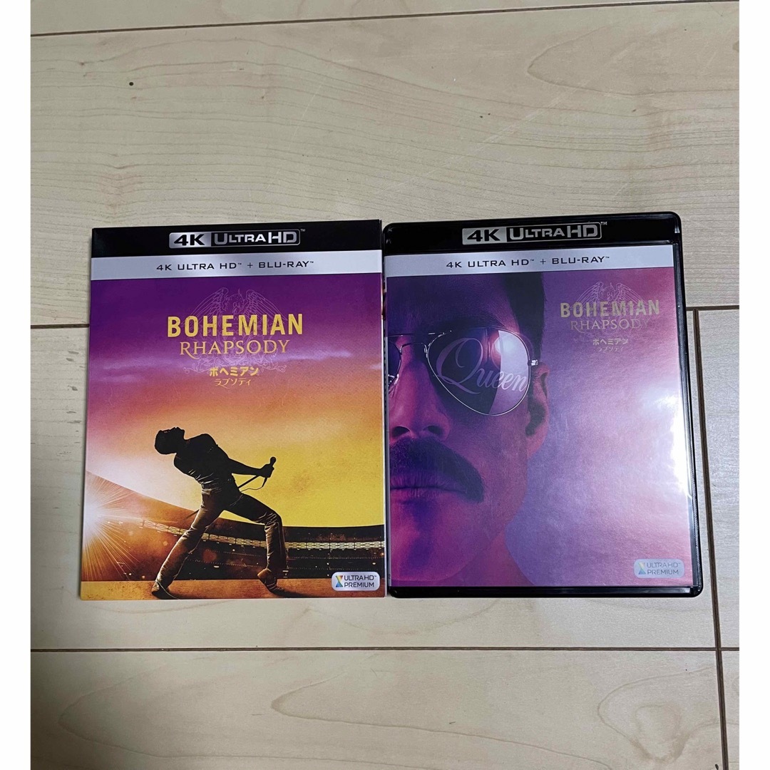 Queen(クイーン)のボヘミアン・ラプソディ＜4K　ULTRA　HD＋2Dブルーレイ＞ Blu-ray エンタメ/ホビーのDVD/ブルーレイ(外国映画)の商品写真