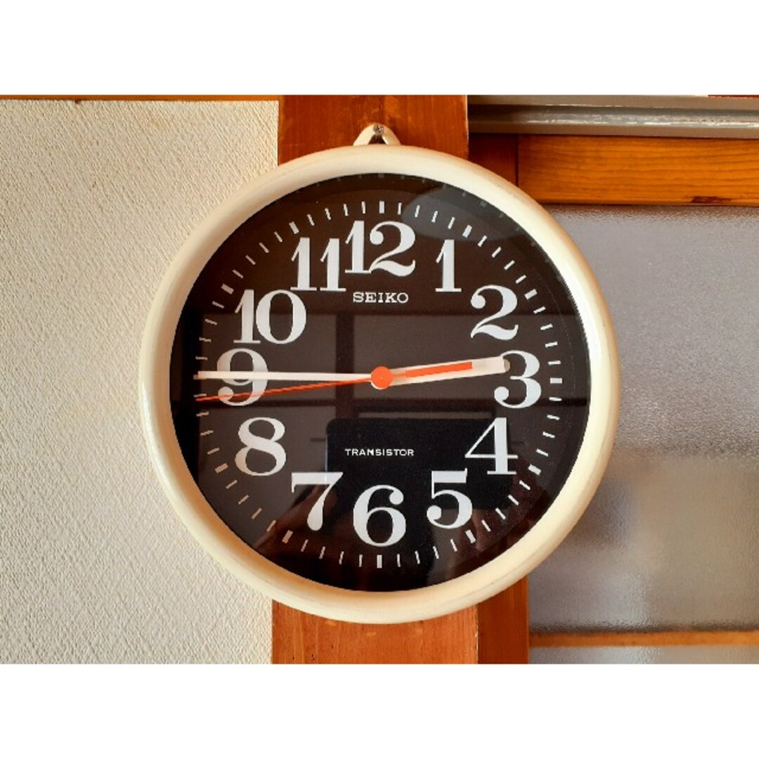 オータムセール 70's SEIKO 掛け時計 グッドデザイン賞受賞 ビンテージ