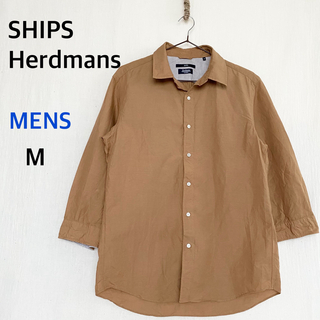 シップス(SHIPS)のSHIPS Herdmans メンズ　シャツ　トップス　コットン　麻　シップス(シャツ)