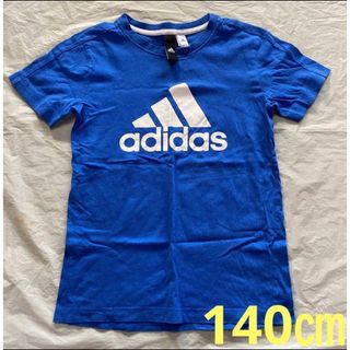 アディダス(adidas)のアディダス　adidas キッズ　半袖　Tシャツ 140 青(Tシャツ/カットソー)