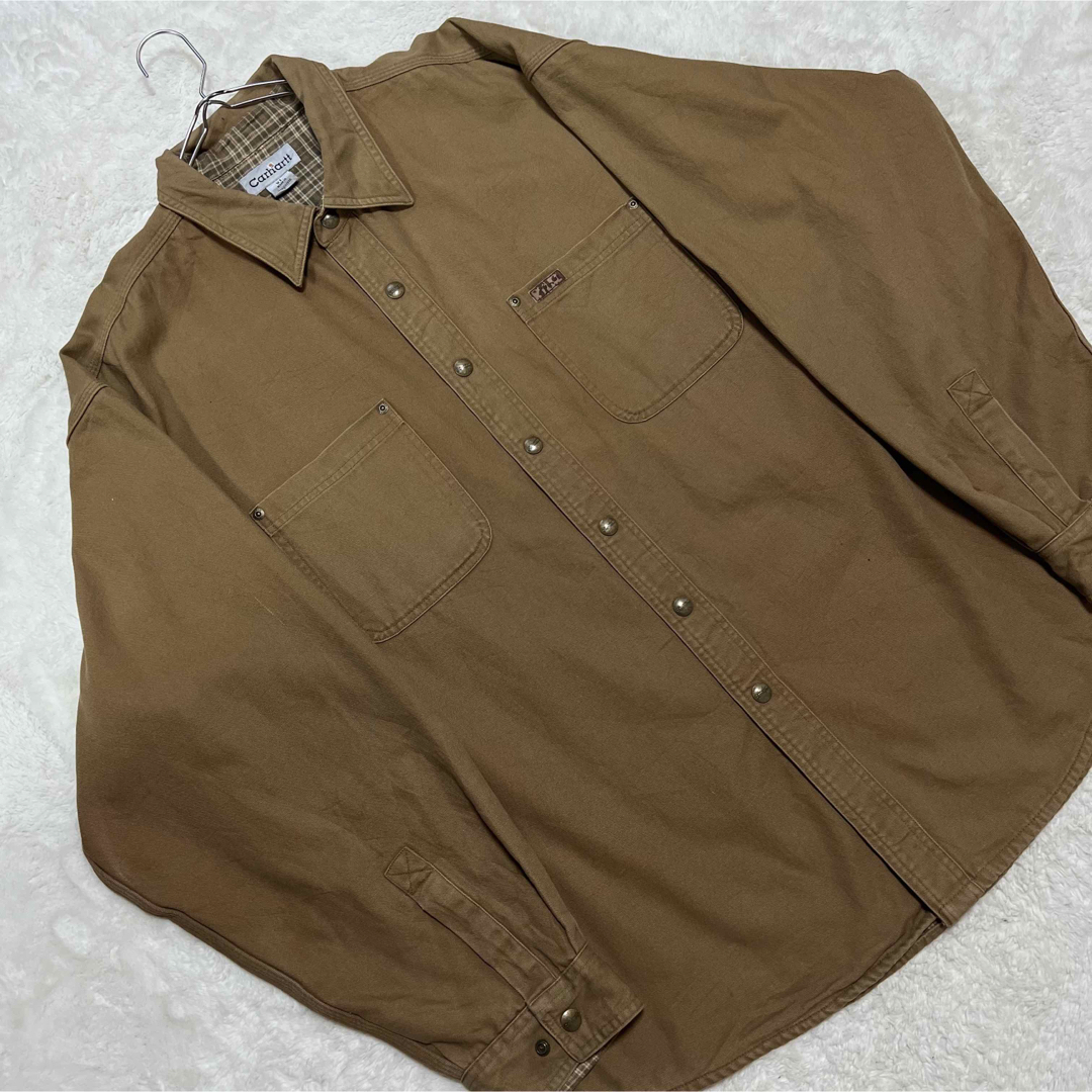 Carhartt カーハート　シャツジャケット コットン　メンズ XL ゆるダボ