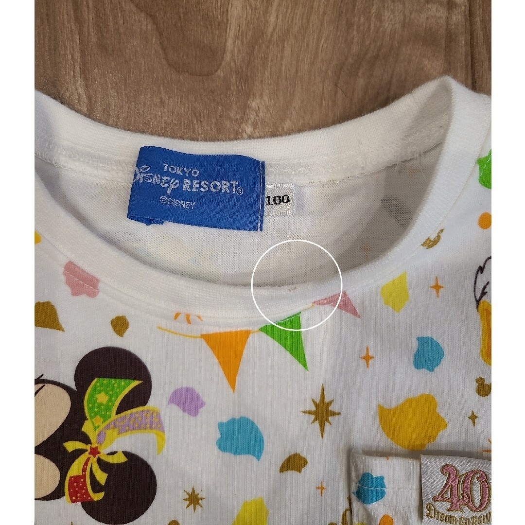 Disney - 【aja様専用】ディズニーランド 40周年Tシャツ 100cm Sサイズ