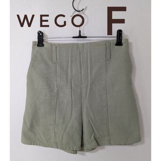 ウィゴー(WEGO)のWEGO ウィゴー コットン ショートパンツ 後ゴム カーキ F(ショートパンツ)