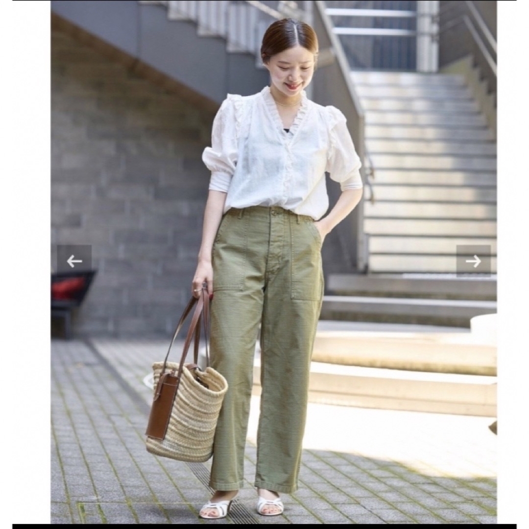 IENA upper hights別注 BAKER PANTS ベイカーパンツ