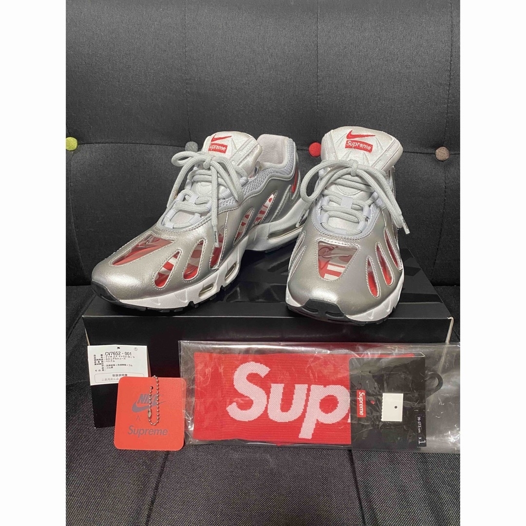 エアーマックス96新品  Supreme / Nike Air Max 96 + ソックスセット