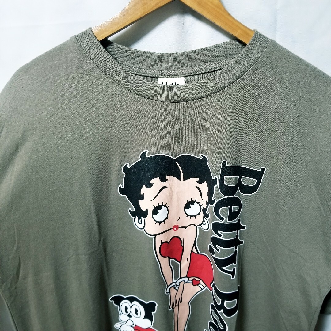 Betty Boop(ベティブープ)のベティーブープ ベティちゃん 服  新品　半袖 Tシャツ　フリー メンズのトップス(Tシャツ/カットソー(半袖/袖なし))の商品写真