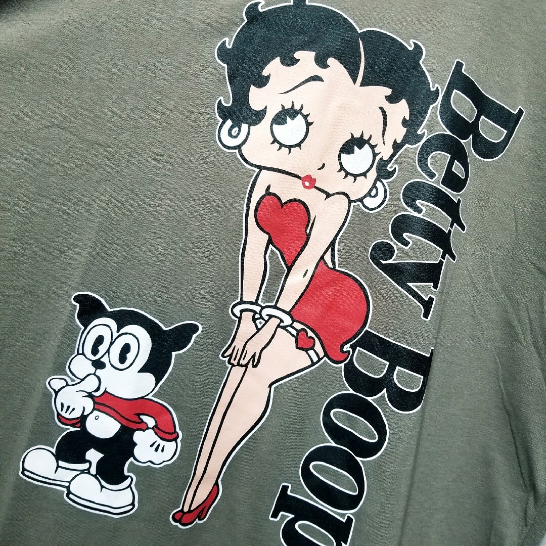 Betty Boop(ベティブープ)のベティーブープ ベティちゃん 服  新品　半袖 Tシャツ　フリー メンズのトップス(Tシャツ/カットソー(半袖/袖なし))の商品写真