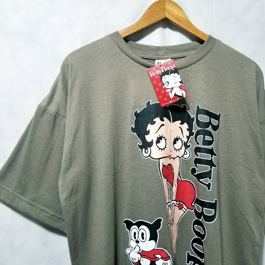 Betty Boop(ベティブープ)のベティーブープ ベティちゃん 服  新品　半袖 Tシャツ　フリー メンズのトップス(Tシャツ/カットソー(半袖/袖なし))の商品写真