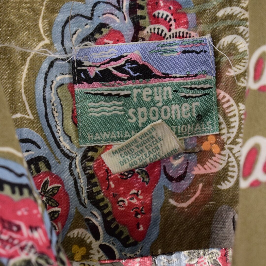 Reyn Spooner - 古着 80~90年代 レインスプーナー REYNSPOONER 総柄