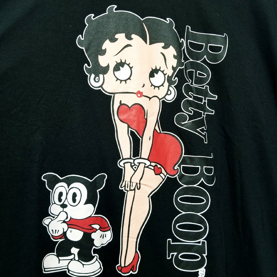 新品タグ付き♦️ベティちゃん Betty Boop 小豆色パーカー