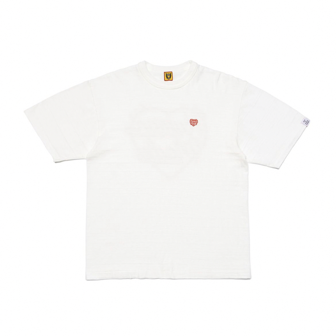 HUMAN MADE(ヒューマンメイド)のHUMAN MADE HEART BADGE T-SHIRT WHITE 2XL メンズのトップス(Tシャツ/カットソー(半袖/袖なし))の商品写真