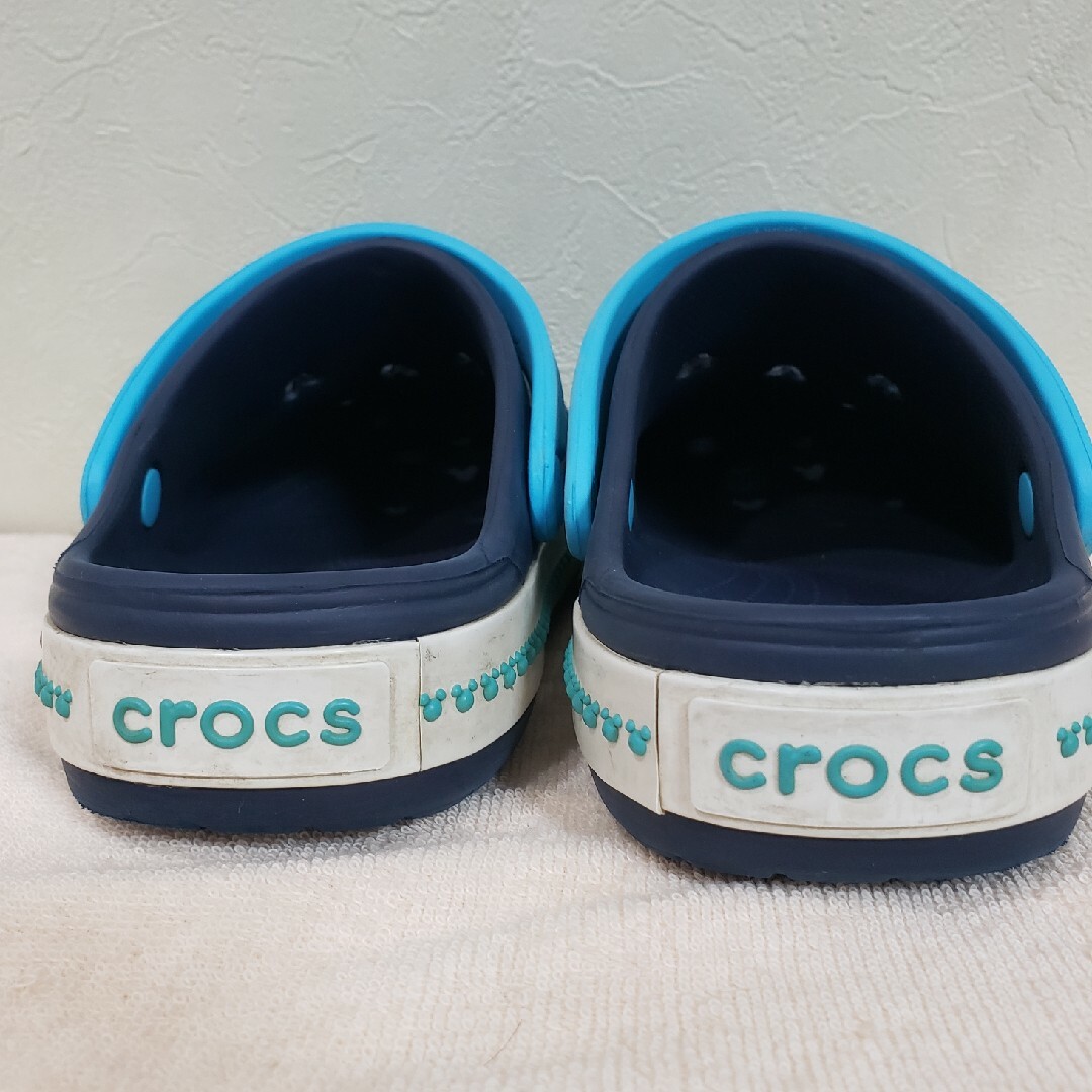 crocs(クロックス)のクロックス　ミッキーサンダル　２１cm キッズ/ベビー/マタニティのキッズ靴/シューズ(15cm~)(サンダル)の商品写真