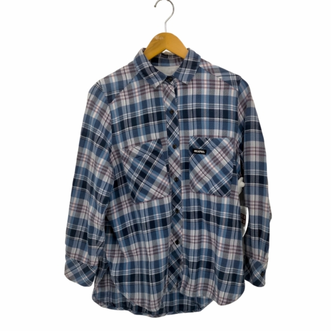 MILK FED(ミルクフェド) BIG POCKET PLAID SHIRT