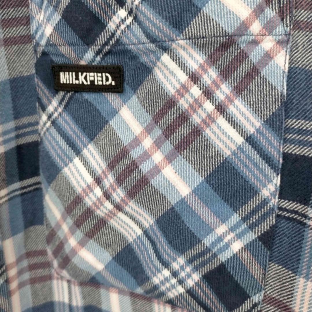 MILKFED.(ミルクフェド)のMILK FED(ミルクフェド) BIG POCKET PLAID SHIRT レディースのトップス(シャツ/ブラウス(長袖/七分))の商品写真