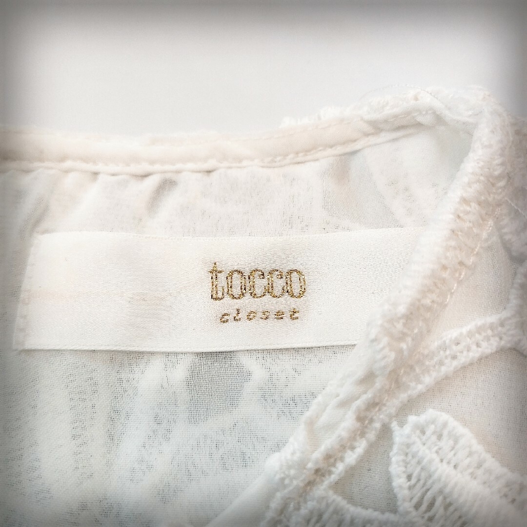 TOCCO closet(トッコクローゼット)のtocco closetトッコクローゼット　ワンピース レディースのワンピース(ひざ丈ワンピース)の商品写真