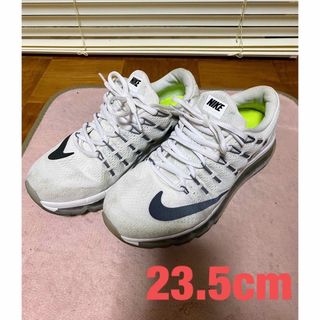 ナイキ(NIKE)のNIKE WMNS AIR MAX2016   ホワイト／ブラック23.5cm(スニーカー)