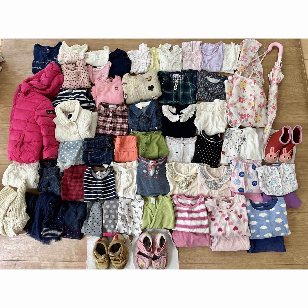 80〜90サイズ 女の子服まとめ売り 計150点以上 | hartwellspremium.com