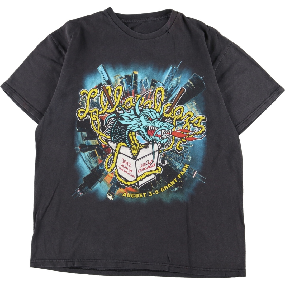 Lollapalooza ロラパルーザ バンドTシャツ バンT メンズL /eaa348561