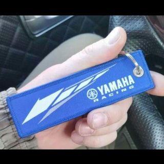 ヤマハモーターパワープロダクツ(YAMAHA MOTOR POWERED PRODUCTS)の★大人気★　YAMAHA　キーリング　ヤマハ　バイク　スノーモービル　青/黒(車体)