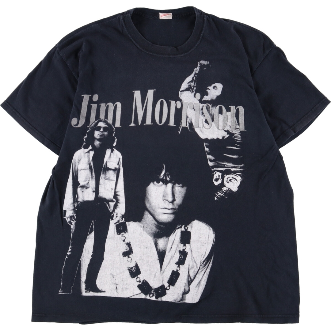 80年代 SCREEN STARS FRUIT OF THE LOOM フルーツオブザルーム Jim Morrison ジム モリソン バンドTシャツ バンT メンズXL ヴィンテージ /eaa350335