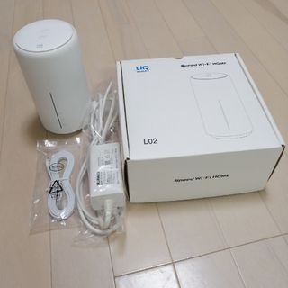 ファーウェイ(HUAWEI)のSpeed Wi-Fi HOME L02 ホワイト ホームルーター(PC周辺機器)