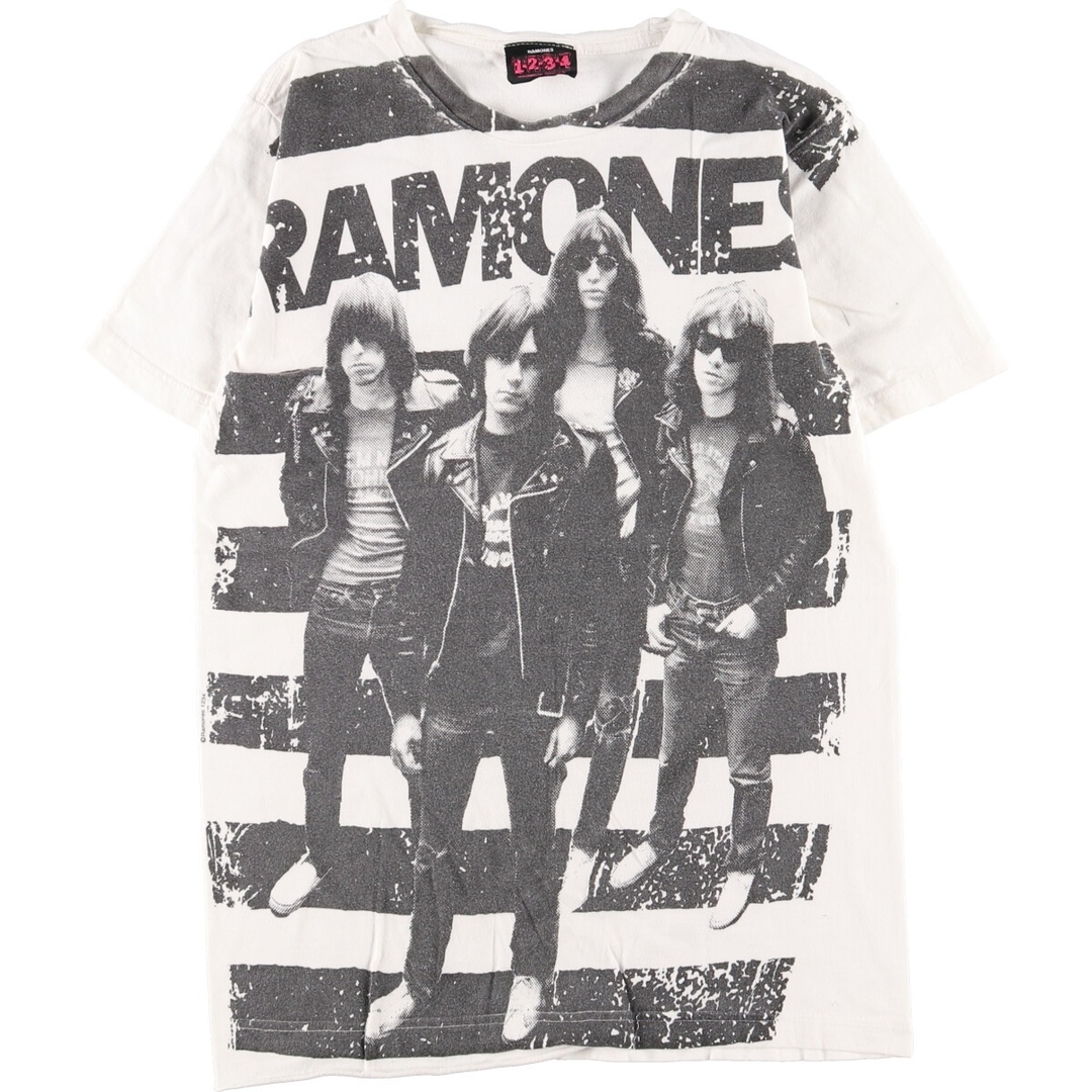 不明着丈Ramones ラモーンズ バンドTシャツ バンT メンズS /eaa348566