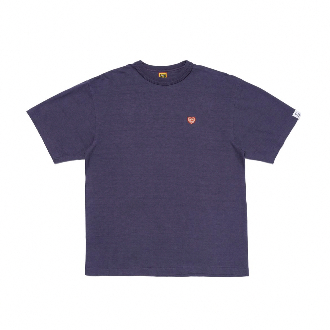 HUMAN MADE HEART BADGE T-SHIRT NAVY 3XL - Tシャツ/カットソー(半袖 ...