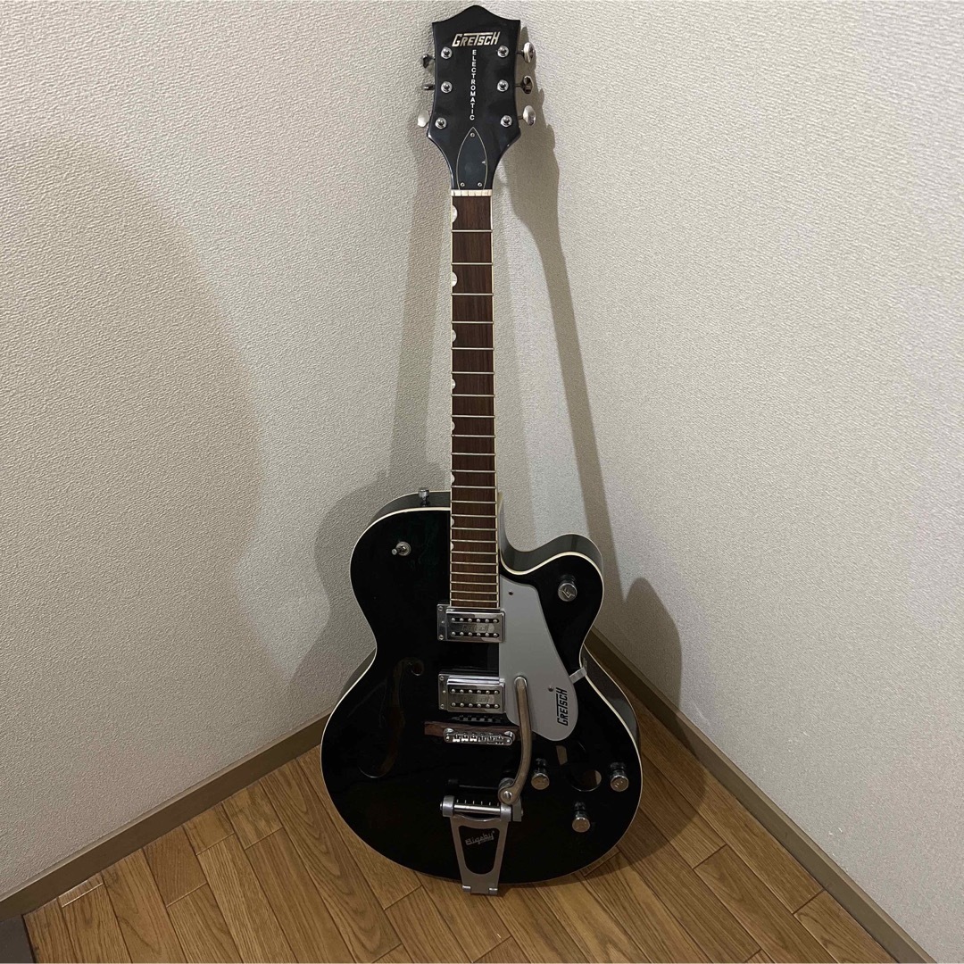 GRETSCH(グレッチ)のgretsch G5120 グレッチ　125周年記念モデル　ブラック×シルバー 楽器のギター(エレキギター)の商品写真