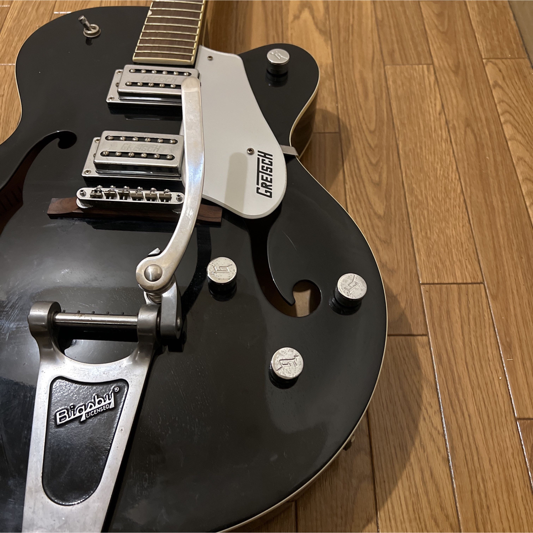 GRETSCH(グレッチ)のgretsch G5120 グレッチ　125周年記念モデル　ブラック×シルバー 楽器のギター(エレキギター)の商品写真