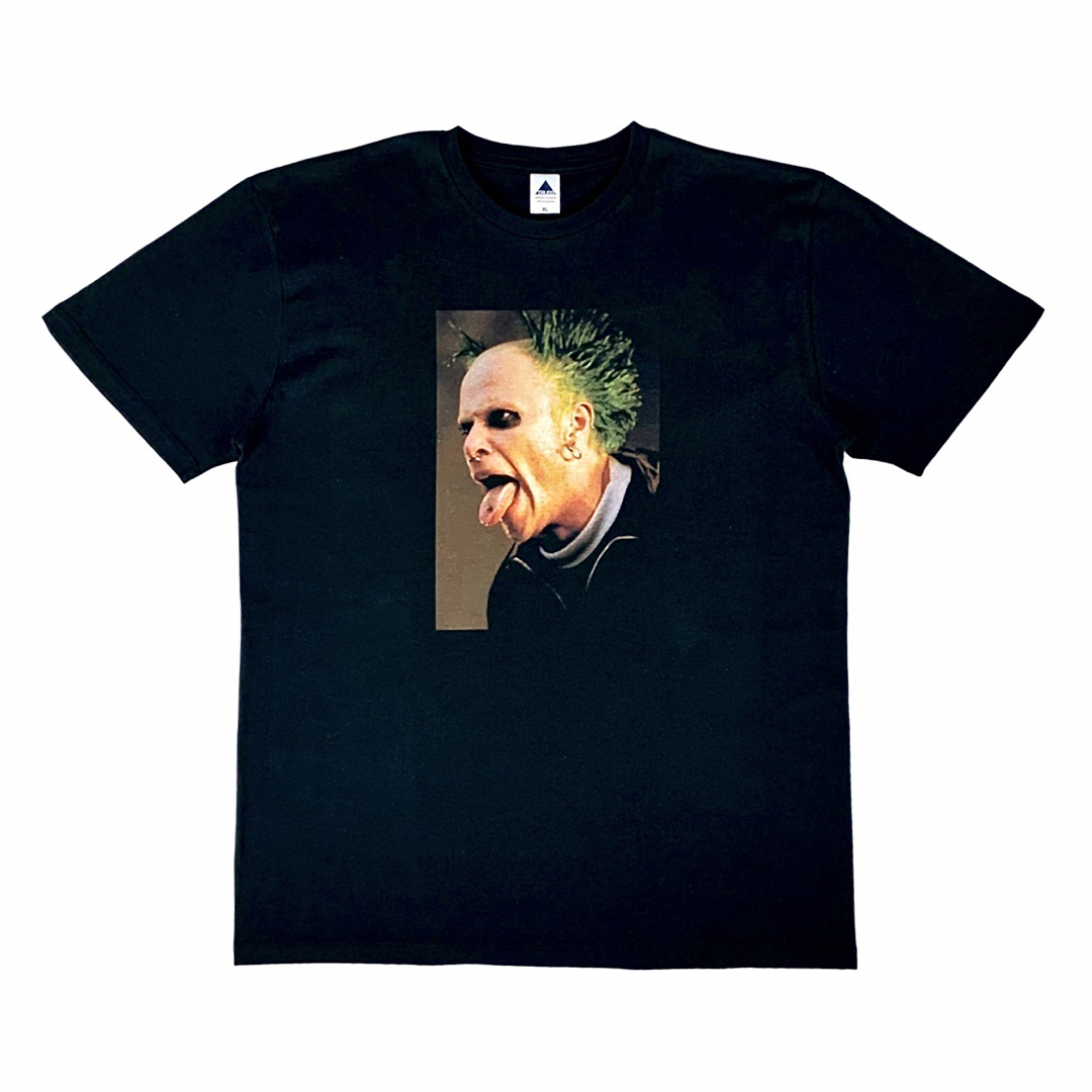 新品 プロディジー レイヴ テクノ パンク MC キース RIP 追悼 Tシャツ メンズのトップス(Tシャツ/カットソー(半袖/袖なし))の商品写真
