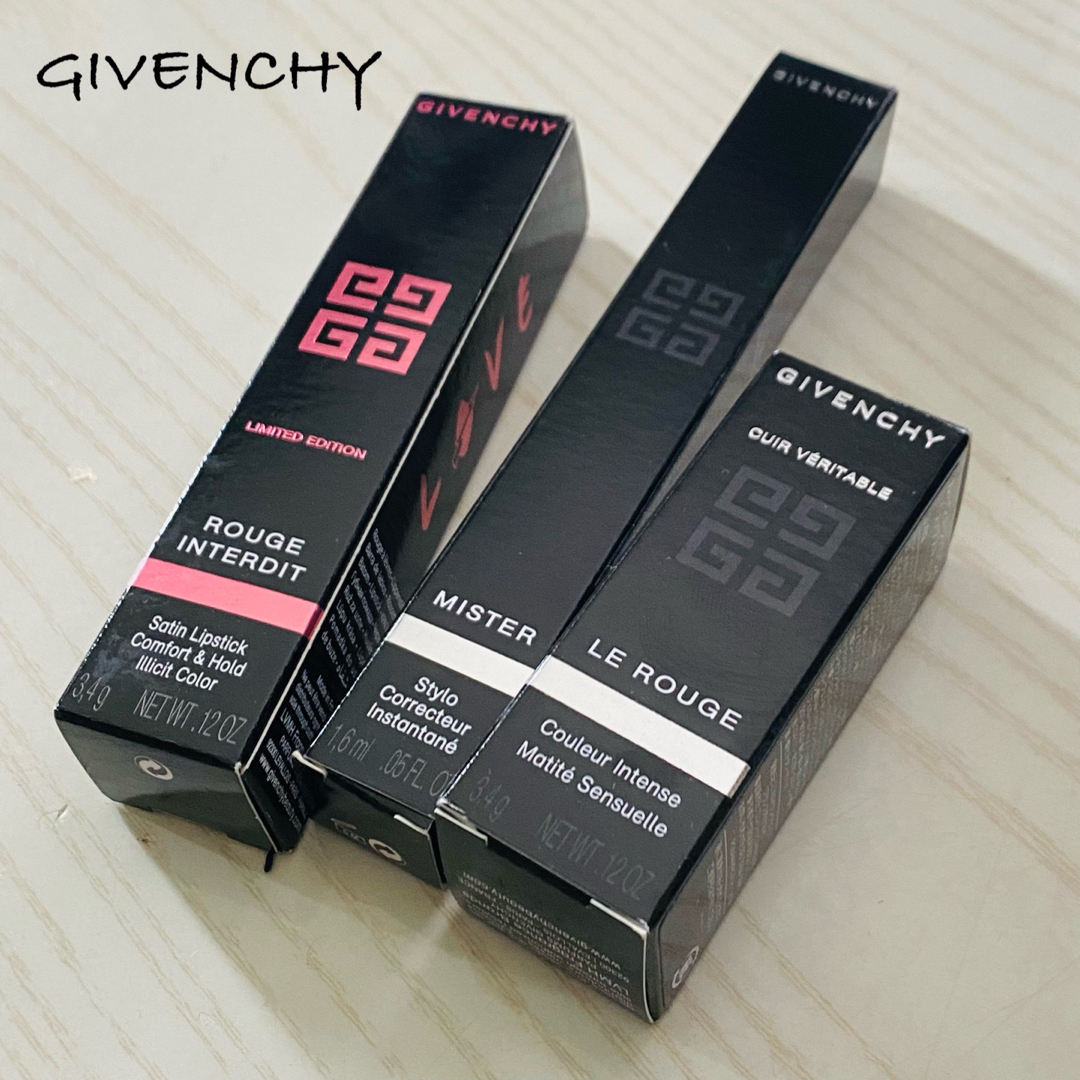 GIVENCHY(ジバンシィ)のジバンシイ リップ ルージュ 口紅 福袋 DIOR MAC NARS コスメ/美容のベースメイク/化粧品(口紅)の商品写真