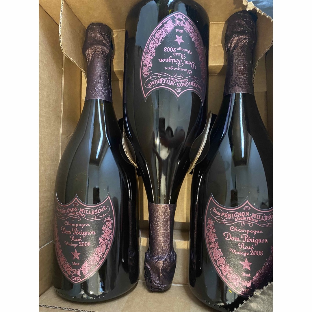 Dom Pérignon(ドンペリニヨン)のドンペリロゼ2008 食品/飲料/酒の酒(シャンパン/スパークリングワイン)の商品写真