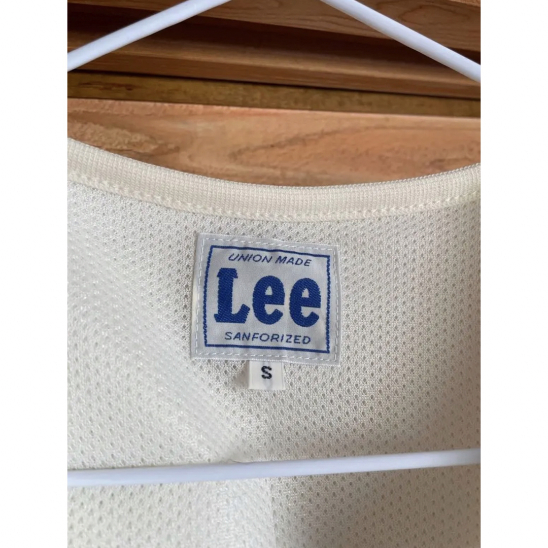 Lee(リー)のジャケット/ アウター/ モコモコ/ 白/ Lee レディースのジャケット/アウター(毛皮/ファーコート)の商品写真